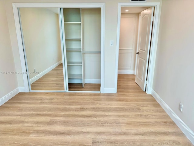 view of closet