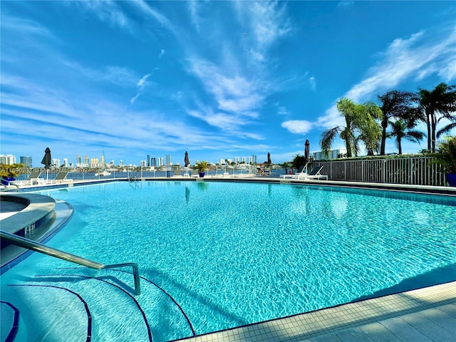 view of swimming pool