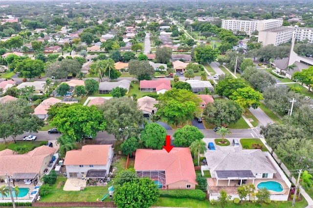 aerial view