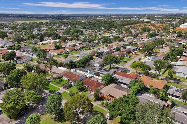 drone / aerial view