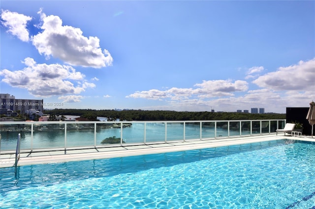 view of swimming pool