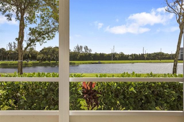 1042 Lincoln C Unit 1042, Boca Raton, FL 33434 - water view with a tree filled landscape