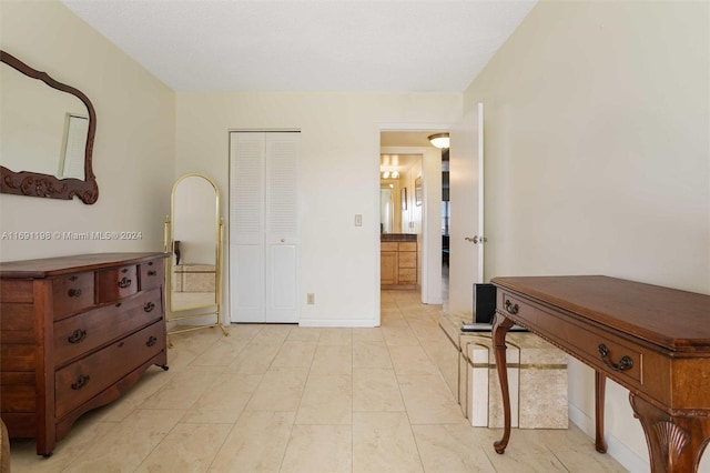 1042 Lincoln C Unit 1042, Boca Raton, FL 33434 - bedroom featuring baseboards