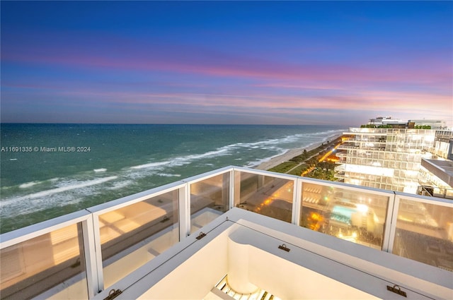 9111 Collins Ave Unit N-Ph6, Surfside, FL 33154 - water view with nearby beach