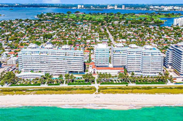 9111 Collins Ave Unit N-Ph6, Surfside, FL 33154 - aerial view of expansive beach