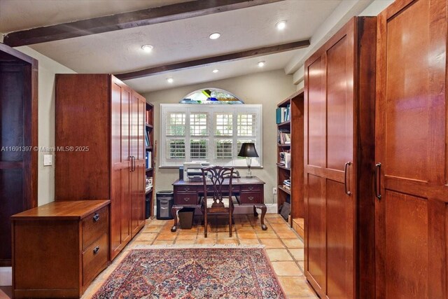 13470 SW 67th Ave, Pinecrest, FL 33156 - office area featuring recessed lighting