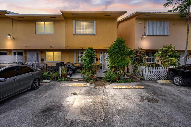 view of townhome / multi-family property