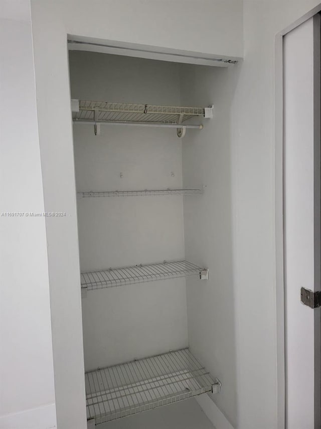 view of closet