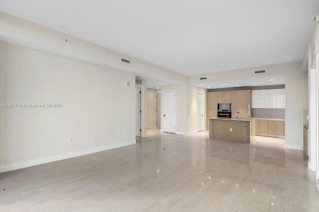 view of unfurnished living room