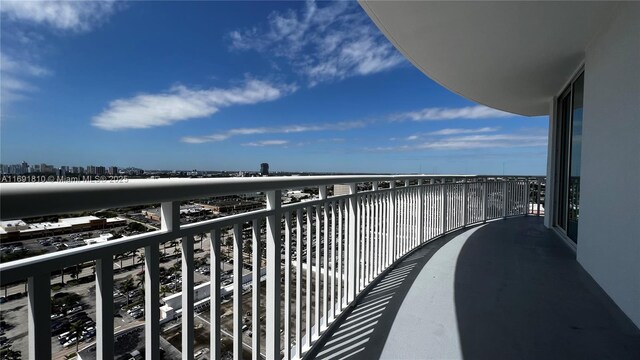 property's view of city featuring a water view