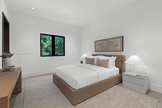 11150 Griffing Blvd, Biscayne Park, FL 33161 - bedroom featuring baseboards and recessed lighting