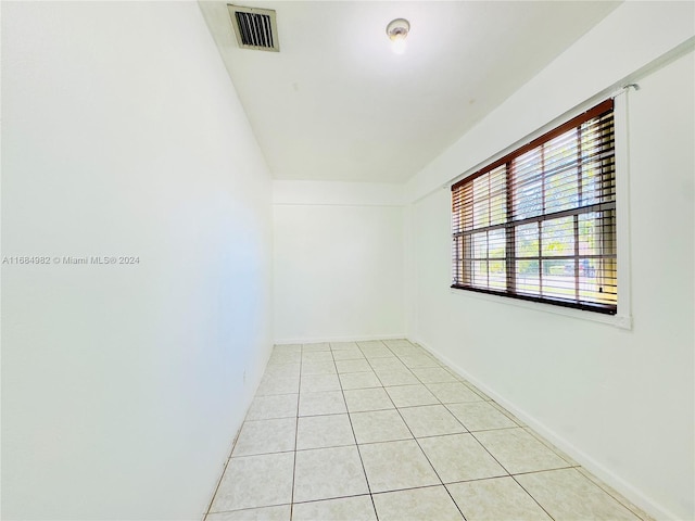 view of tiled empty room