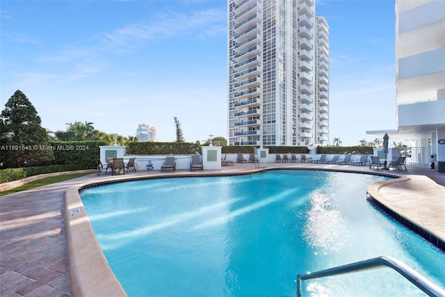 2715 N Ocean Blvd Unit 3A, Fort Lauderdale, FL 33308 - community pool featuring a patio area