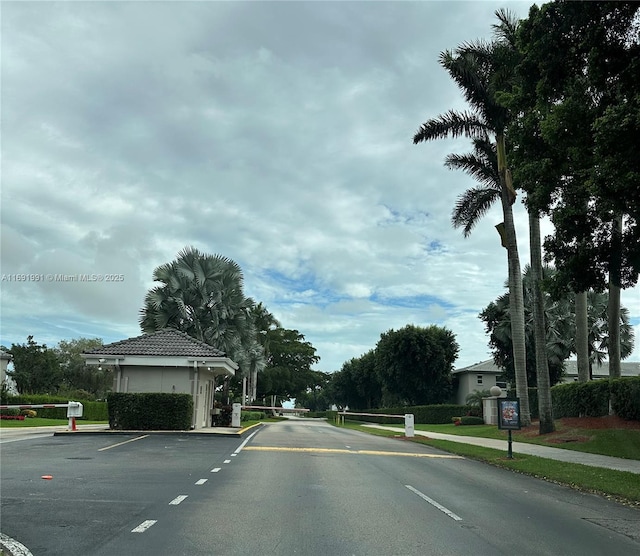 view of street