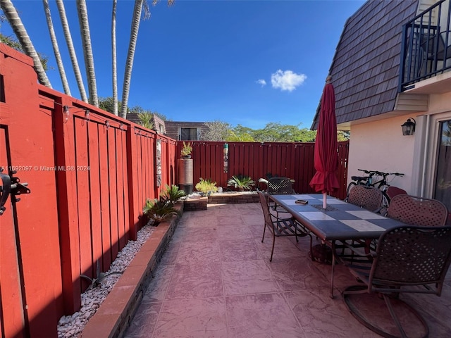 view of patio / terrace