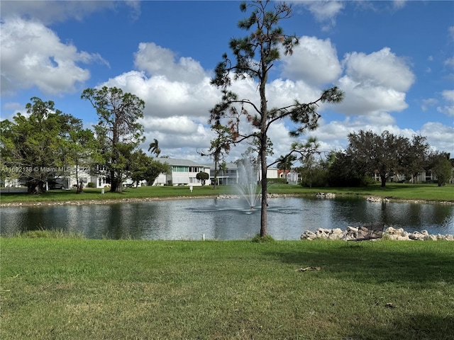 property view of water