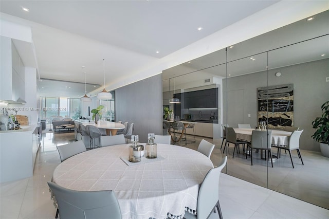 16901 Collins Ave Unit 1503, Sunny Isles Beach, FL 33160 - dining room featuring recessed lighting