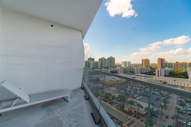 16901 Collins Ave Unit 1503, Sunny Isles Beach, FL 33160 - balcony featuring a city view