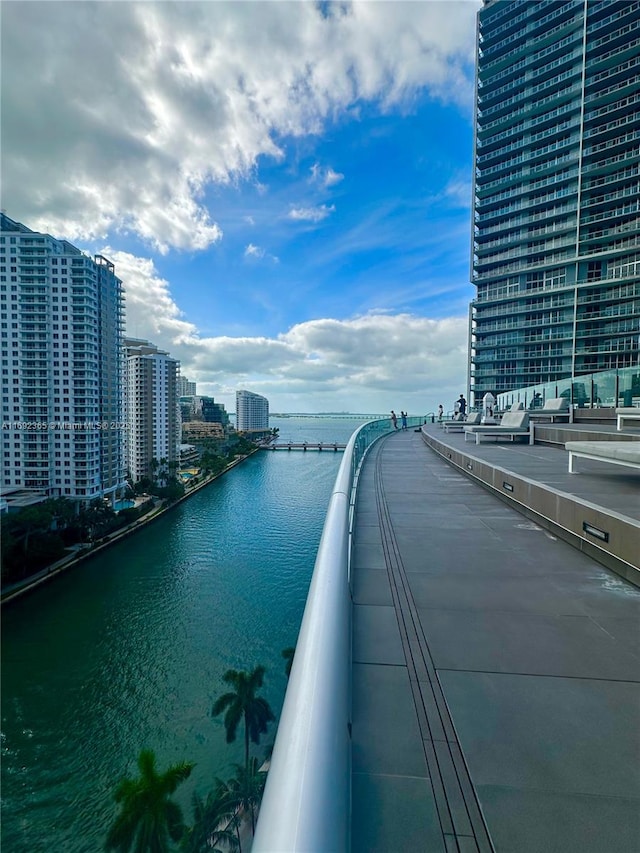 495 Brickell Ave Unit 4103, Miami, FL 33131 - water view with nearby urban area