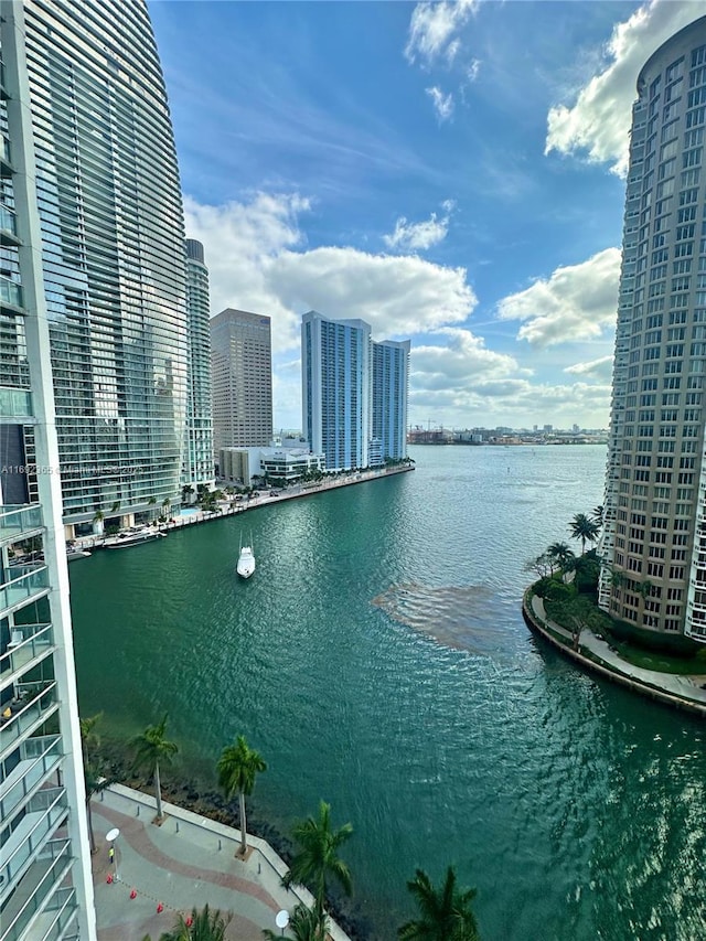 495 Brickell Ave Unit 4103, Miami, FL 33131 - water view featuring nearby urban area