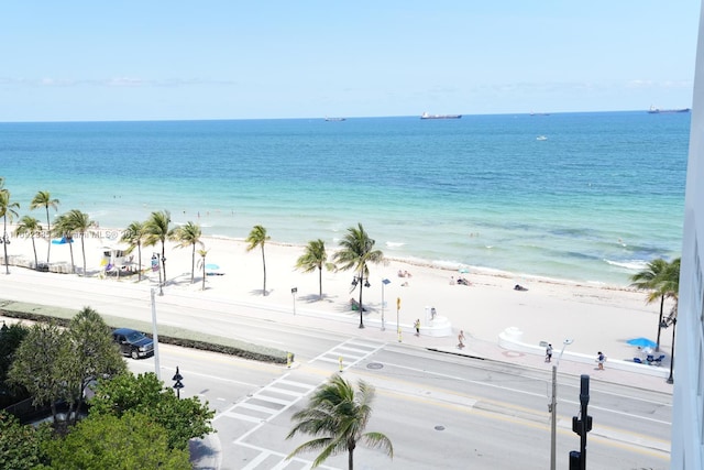 209 N Fort Lauderdale Beach Blvd Unit 7D, Fort Lauderdale, FL 33304 - water view featuring local beach