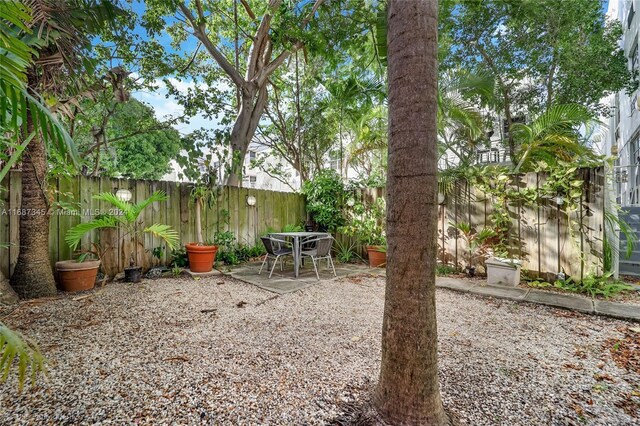 420 15th St Unit 107, Miami Beach, FL 33139 - fenced backyard featuring a patio area