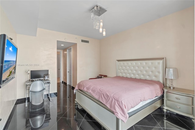 18101 Collins Ave Unit 1502, Sunny Isles Beach, FL 33160 - bedroom with granite tiled floors