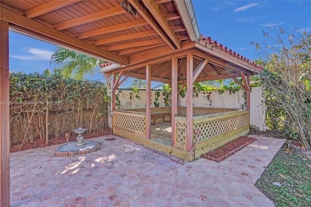 view of patio / terrace