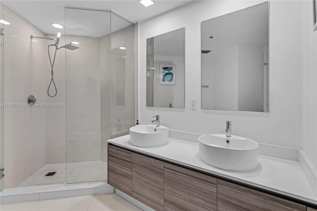 121 NE 34th St Unit 3116, Miami, FL 33137 - full bath with tiled shower and double vanity