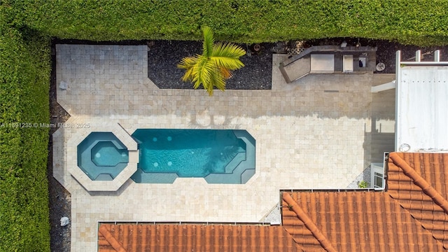 bird's eye view