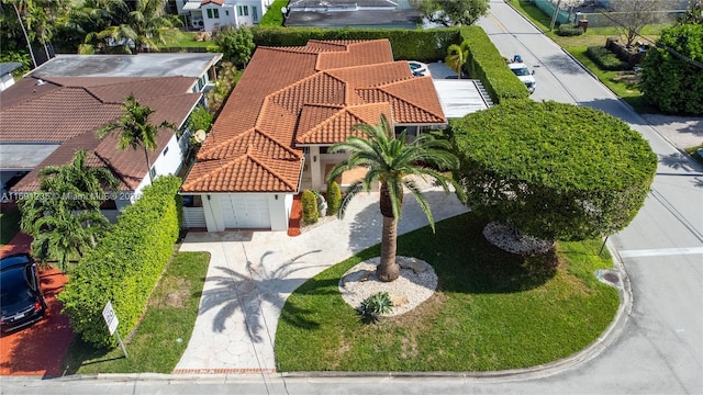 drone / aerial view