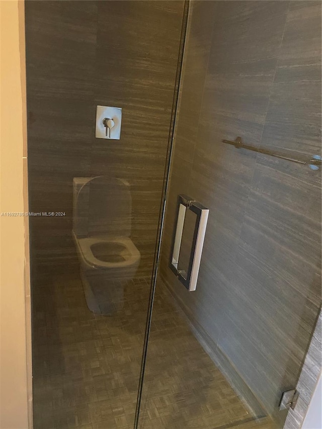 bathroom with toilet