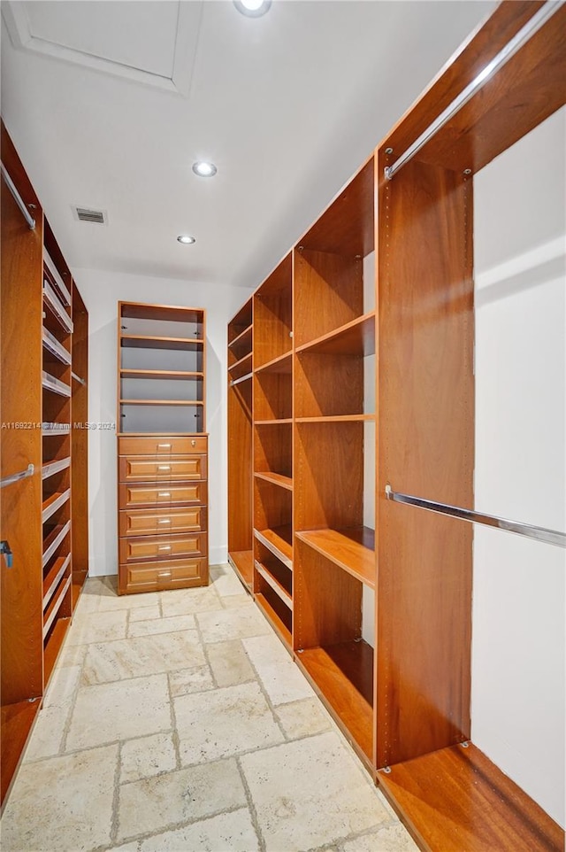 view of spacious closet