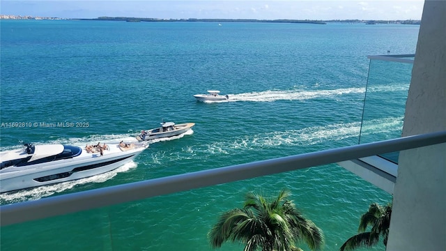 property view of water