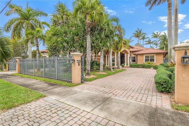 view of mediterranean / spanish-style house