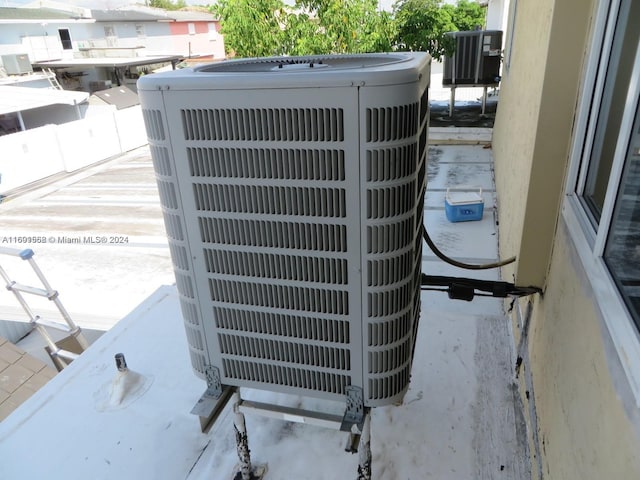 exterior details featuring central air condition unit