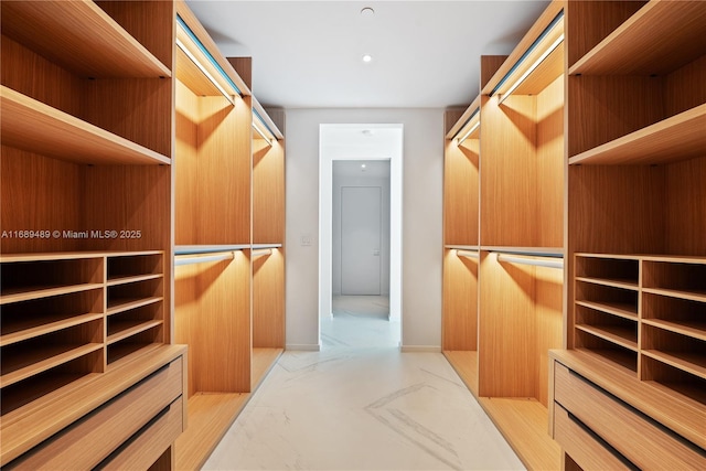 2000 S Ocean Dr Unit 27A, Hallandale Beach, FL 33009 - walk in closet with light marble finish flooring