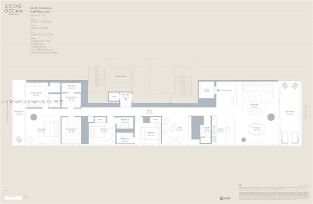 2000 S Ocean Dr Unit 27A, Hallandale Beach, FL 33009 - home floor plan