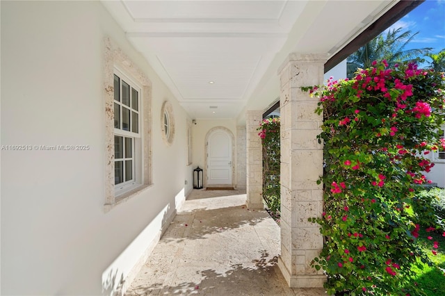 view of hallway