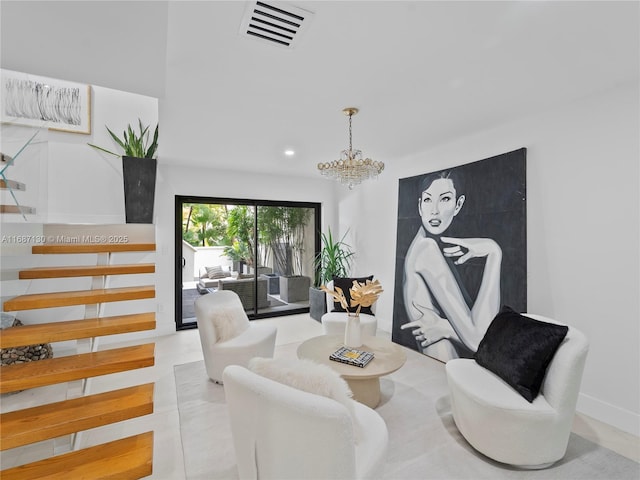 2000 S Bayshore Dr Unit 4, Coconut Grove, FL 33133 - dining area with a chandelier and recessed lighting