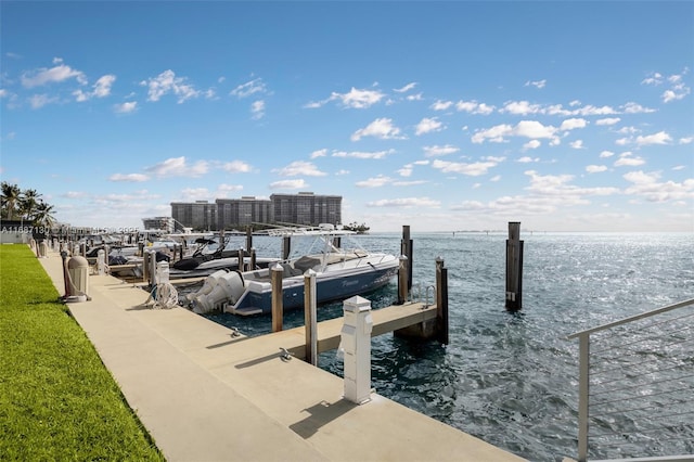 2000 S Bayshore Dr Unit 4, Coconut Grove, FL 33133 - dock area featuring a water view