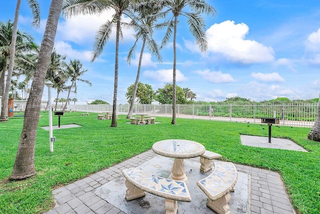 6301 Collins Ave Unit 1508, Miami Beach, FL 33141 - view of yard with a patio