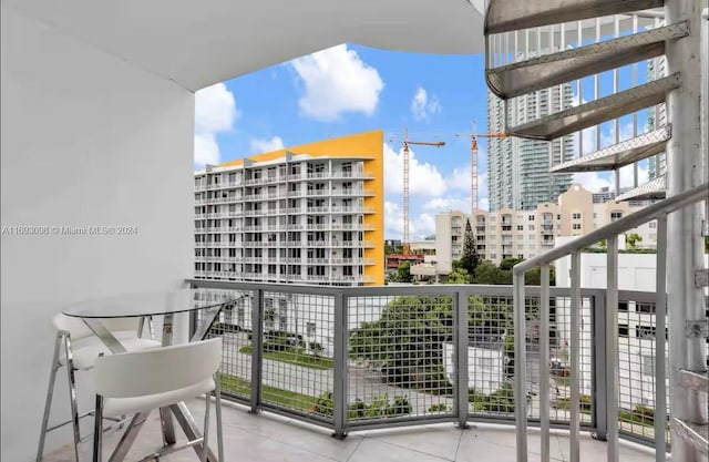 481 NE 29th St Unit 702, Miami, FL 33137 - balcony with a city view