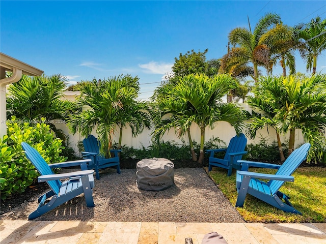 view of patio