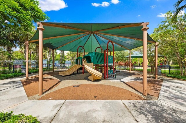 view of playground