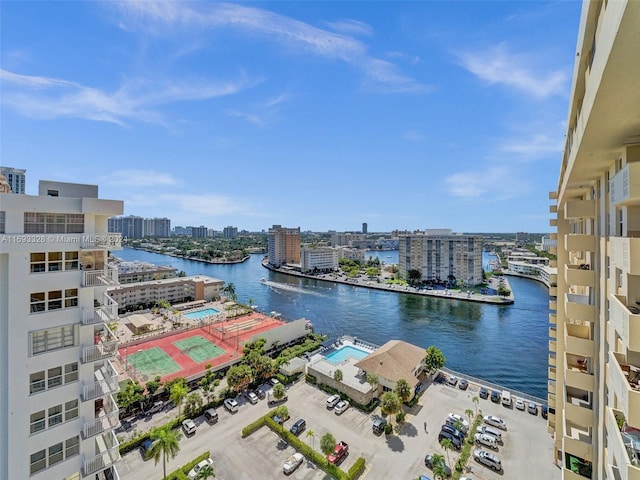 1833 S Ocean Dr Unit 1702, Hallandale Beach, FL 33009 - water view featuring nearby urban area