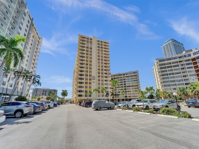 1833 S Ocean Dr Unit 1702, Hallandale Beach, FL 33009 - view of property with uncovered parking and a view of city
