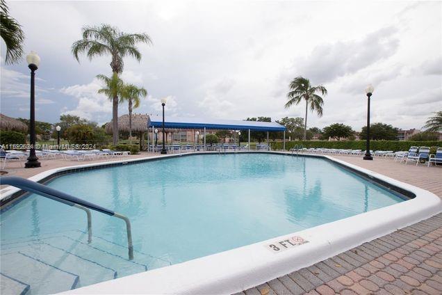 view of pool