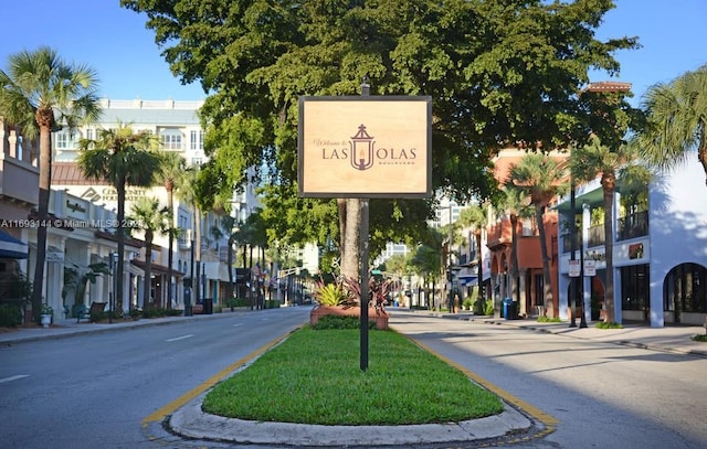 view of street