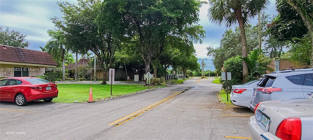 view of street